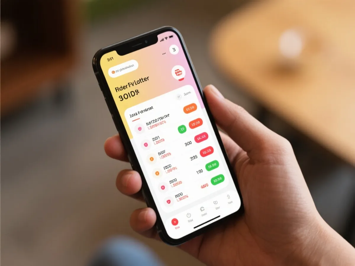 开奖与数据看板示意图